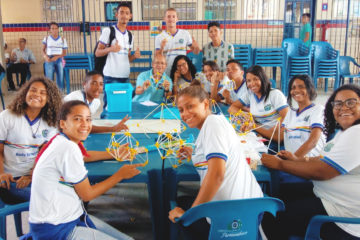 Alunos do EREM Joaquim Távora. Foto: Paulo Alexandre